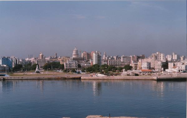 Havana seen from the El Morro fortress