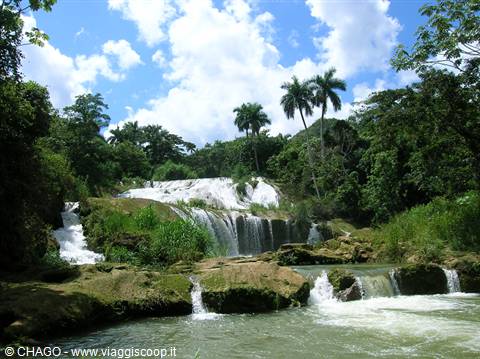 Sierra Trinidad, El Nicho waterfall
