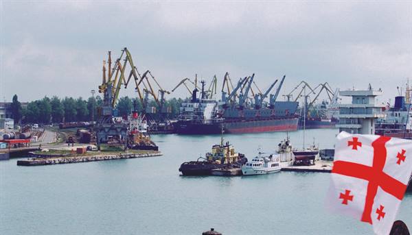 the harbour of Poti