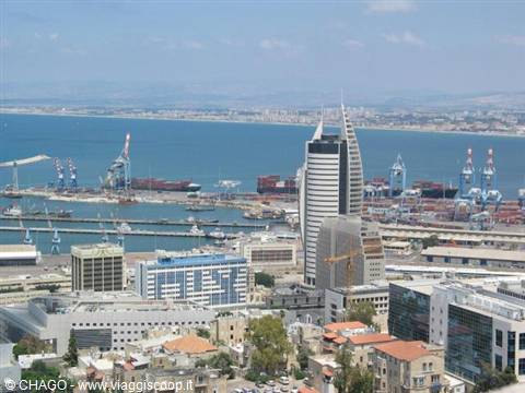 view over the harbour