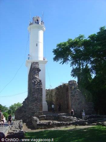 the lighthouse of Colonia