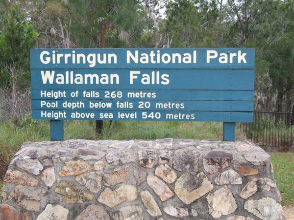 entrance to Girringun N.P.