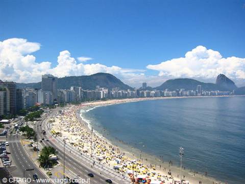 Copacabana from the Meridien hotel
