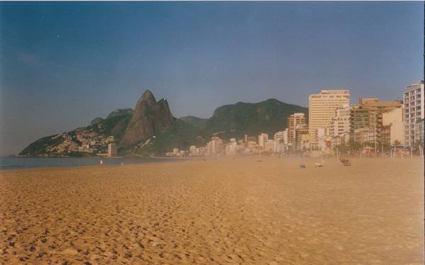 the beach of Ipanema