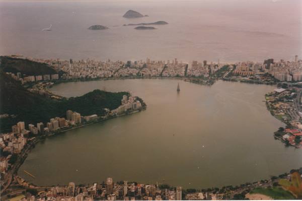Lagoa de Rio from the Corcovado