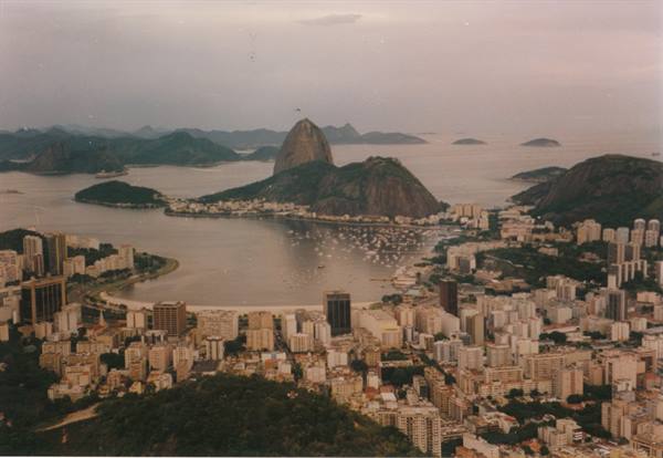 view from the Corcovado