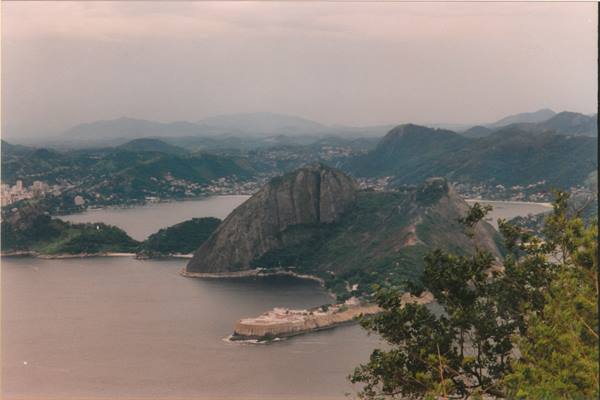 the entrance to Rio bay