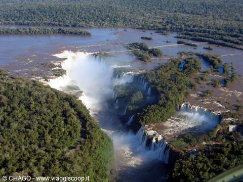 view from the helicopter