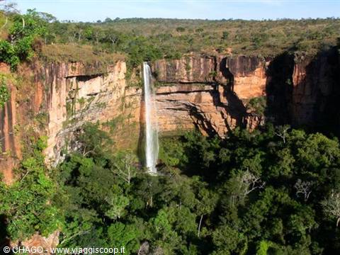 Chapada dos Guimarães, Véu de Noiva waterfall