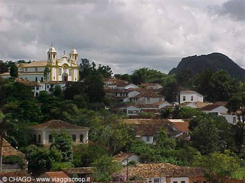 Tiradentes, view of the small town