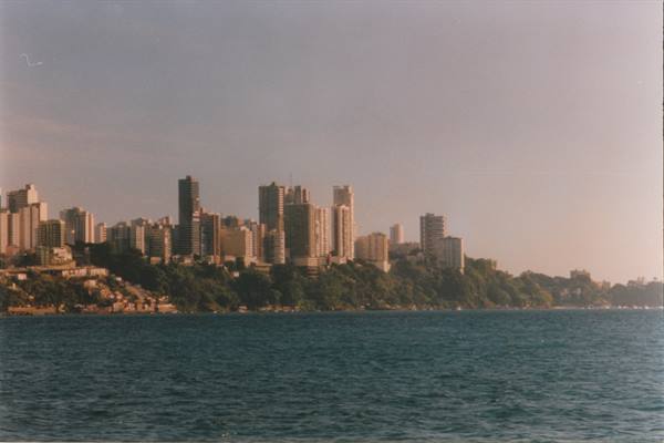 Salvador de Bahia from the sea