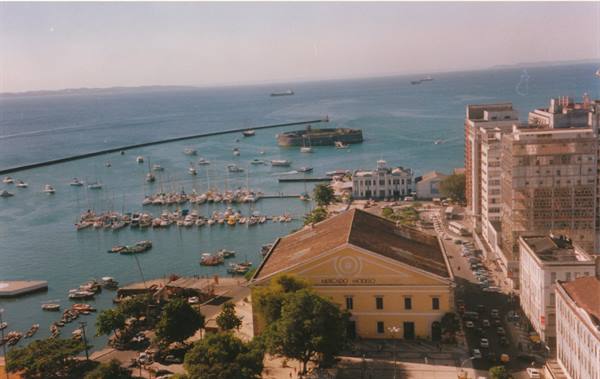 view over the harbour