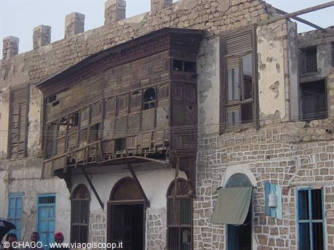 run-down houses
