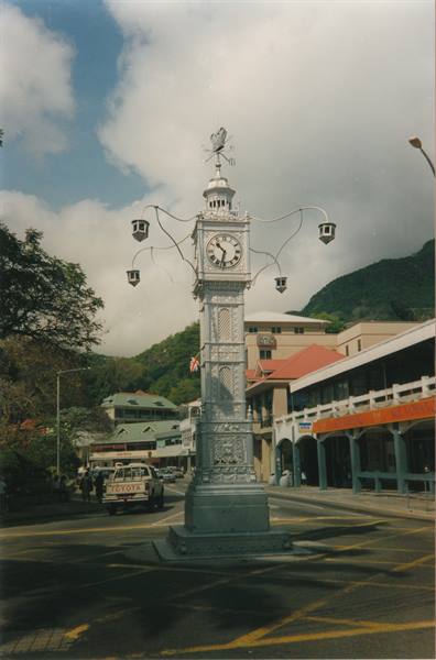 Mahé, Victoria the Clock square