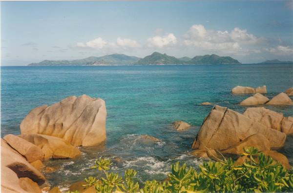 view from Anse Sévère