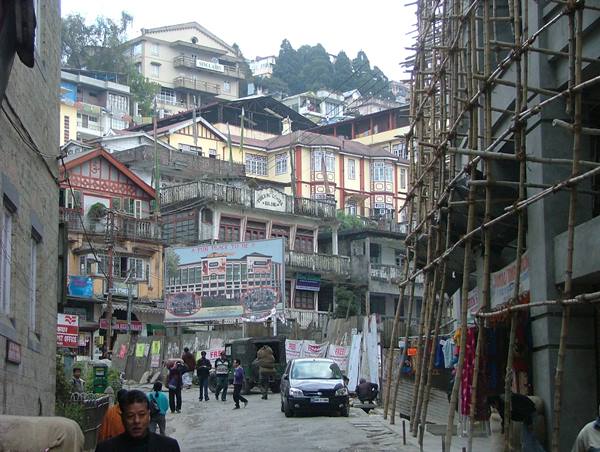 the centre of Darjeeling
