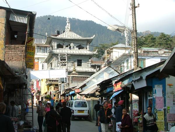 Dharamsala, seat of the Dalai Lama