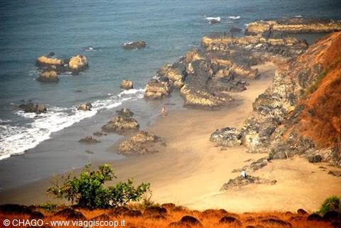 Goa, Vogator beach
