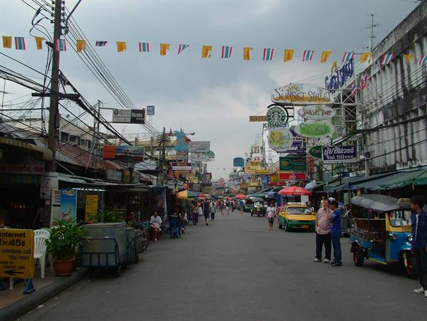 the streets of Bangkok