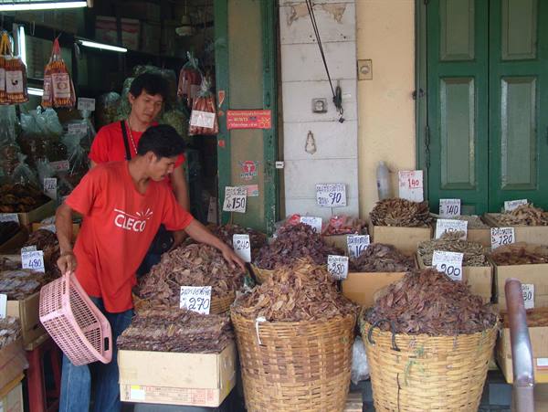 Bangkok, a big open-air market