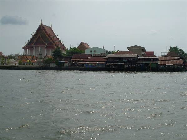 on the Chao Phraya river