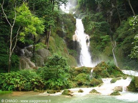 Kuang Si falls, near Luang Prabang