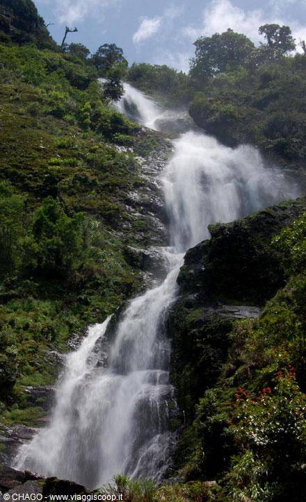 silver waterfall