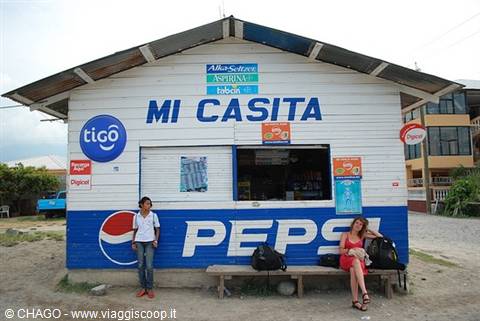 kiosk at La Ceiba