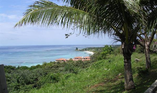 view from the road to West End