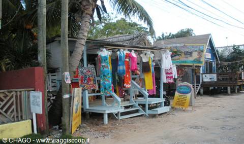 little market on the beach at West Bay