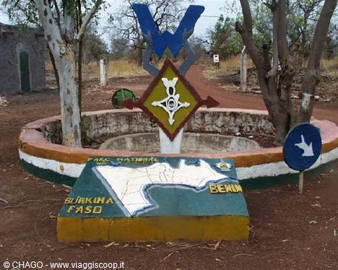 entrance to W park