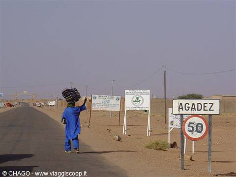 arrival at Agadez