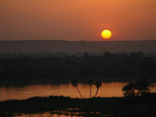 African sunset