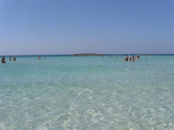 Caribbean sea in Torre San Giovanni