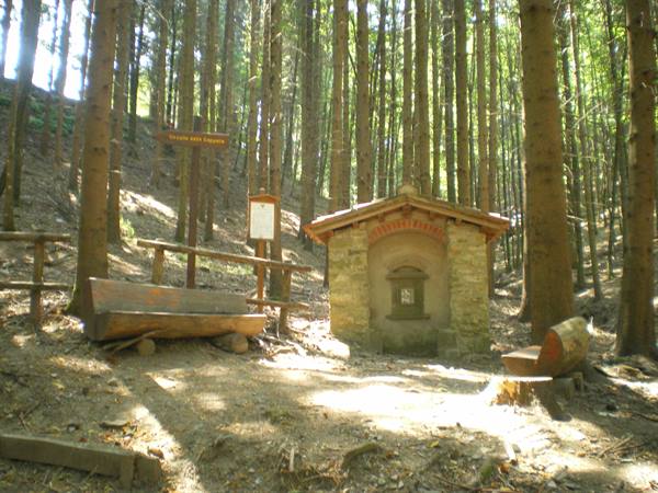 chapel in the Vallombrosa forest
