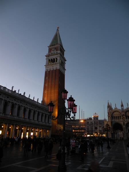 sunset over San Marco