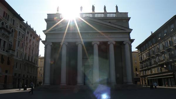 one of the many churches there...