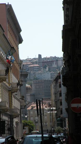 towards the upper part...