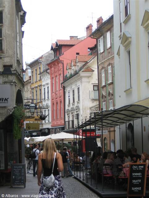 numerous bars in the centre...