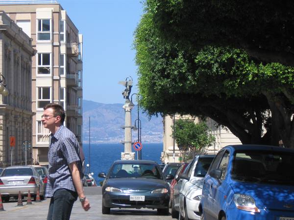 on the other side there's Sicily...