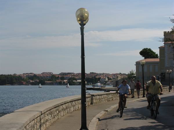 seafront of the old town of Parenzo