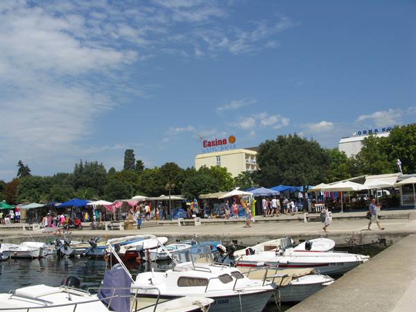 part of the port with seafront and casino