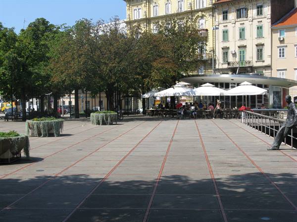 near Piazza Tito
