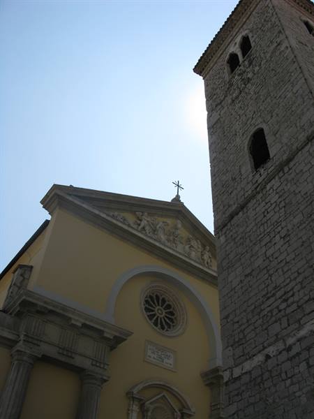 church of S. Maria Assunta and leaning bell tower