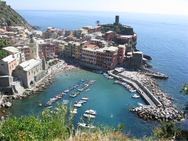 the other side of Vernazza