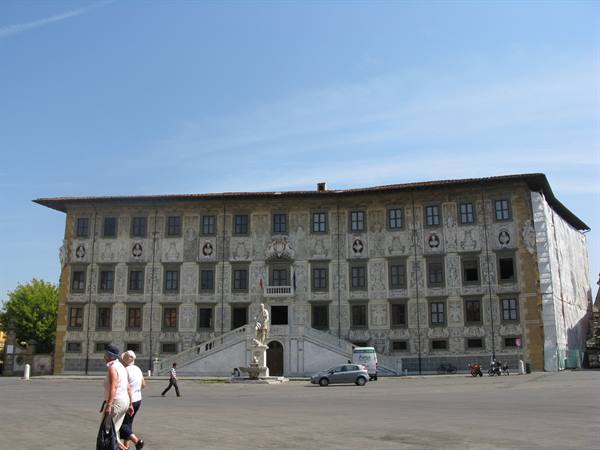 University in Piazza dei Cavalieri in Pisa