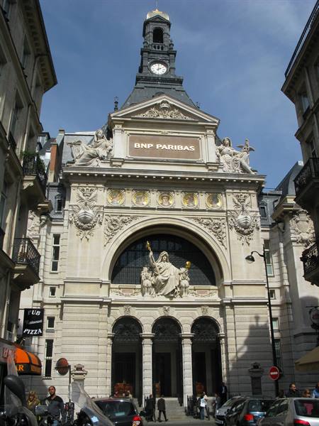 a bank
