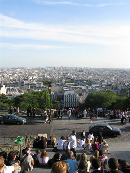 panorama from the Sacre Coeur