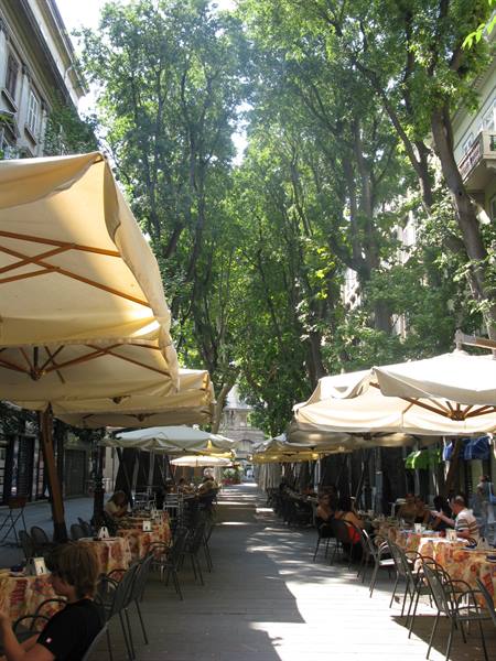 the pedestrian street XX Settembre