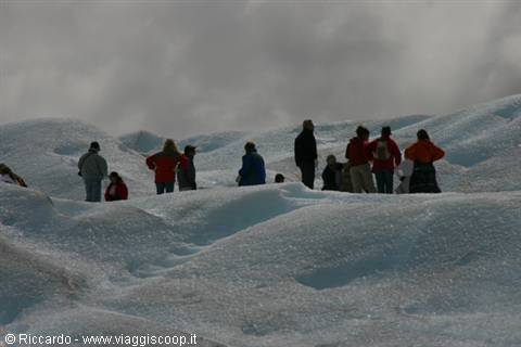 Trekking on the Glacier